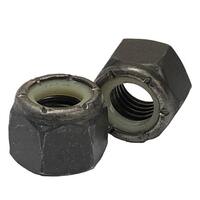 8NEF78P 7/8"-14 Nylon Insert Locknut, Grade C (Grade 8), Fine, Plain